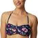 Abecita Hawaii Twisted Bandeau Bikini - Navy