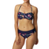 Abecita Hawaii Twisted Bandeau Bra - Blue/Patterned