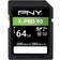 PNY X-Pro 90 SDXC Class 10 UHS-II U3 ​​V90 300/280MB/s 64GB