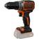 Black & Decker BL186N 1650 RPM Sin llave Negro, Naranja