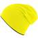 Atlantis Extreme Reversible Jersey Slouch Beanie - Safety Yellow/Black