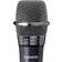Lenco MCW-011BK Wireless microphone with 6.3 mm battery powered receiver