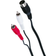 Goobay 5-pin DIN - 2xRCA M-M 1.5m