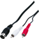 Goobay 5-pin DIN - 2xRCA M-M 1.5m