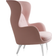 Fritz Hansen Ro Lænestol 113cm