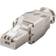 Goobay RJ45 Cat6a STP Mono Adapter