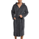 Schiesser Essentials Terrycloth Bathrobe - Grey