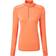 Ronhill Tech Thermal 1/2 Zip T-shirt Women - Peach/Lemongrass