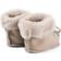Little Jalo Lambskin Lace Ankle Booties - Taupe