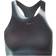 NIKE Yoga Dri-FIT Swoosh Medium-Support Printed Sports Bra - Dark Smoke Grey/Iron Grey