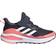 Adidas Kid's Fortarun Elastic Lace Top Strap - Shadow Navy/Cloud White/Acid Red