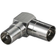 Goobay Angled Coaxial-Coaxial M-F Adapter
