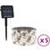 vidaXL Solar String Light 200 Lamps 5pcs