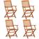 vidaXL 3086979 Matgrupp, 1 Bord inkl. 12 Stolar