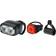 Knog Blinder 600 and Mini Square Light Set