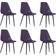 vidaXL - Kitchen Chair 84cm 6pcs