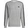 Adidas Essentials French Terry 3-Stripes Sweatshirt Men - Medium Grey Heather/Black