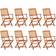 vidaXL 3086974 Patio Dining Set, 1 Table incl. 8 Chairs