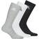 Adidas Crew Socks 3-pack Unisex - Medium Grey Heather/White/Black