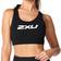 2XU Motion Racerback Bra - Black/White