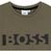 HUGO BOSS Contrasting Branded T-shirt - Khaki (J25N32)