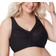 Glamorise MagicLift Natural Shape Front Closure Bra - Black