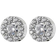 Edblad Thassos Studs - Silver/Transparent