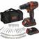 Black & Decker Akkukäyttöinen ruuvinväännin BDCDD186B-QW 18 V 2x1,5 Ah akku