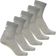 Hummel Make My Day Sock 5-pack - Grey Melange (215158-2006)