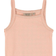 Wheat Body Sleeveless Frill - Rose Sand