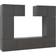 vidaXL - TV-bord 30.5x60cm