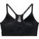 Under Armour Infinity Low Covered Sports Bra - Black/White