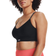 Under Armour Infinity Low Covered Sports Bra - Black/White