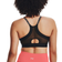 Under Armour Infinity Low Covered Sports Bra - Black/White