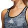 adidas Don't Rest Floral Sports Bra - Black/Black