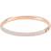 Swarovski Mini Medium Bangle - Rose Gold/Transparent