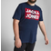 Jack & Jones Logo Declared Plus Size-T-shirt - Blue/Navy Blazer