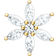Thomas Sabo Charm Club Flower Ear Stud - Gold/Transparent