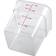 Cambro Square Food Container 1.004gal