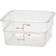 Cambro Square Food Container 0.502gal