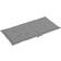 vidaXL 4-pack Cojín de silla Gris (100x50cm)