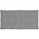 vidaXL 4-pack Cojín de silla Gris (100x50cm)