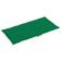vidaXL 4-pack Coussin de chaise Vert (100x50cm)