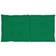vidaXL 4-pack Coussin de chaise Vert (100x50cm)