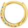 Thomas Sabo Charm Club Creoles - Gold/Multicolour/Transparent