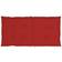 vidaXL 4-pack Coussin de chaise Rouge (100x50cm)