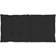 vidaXL 4-pack Stolsdyna Svart (100x50cm)