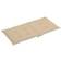 vidaXL 4-pack Stolehynde Beige (100x50cm)