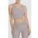 Puma Studio Yogini Luxe Cropped Tank Top Women - Quail Heather