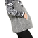 Bonprix Mother Fleece Jacket with Baby Pocket Black/Wool White Patterned (92375195)